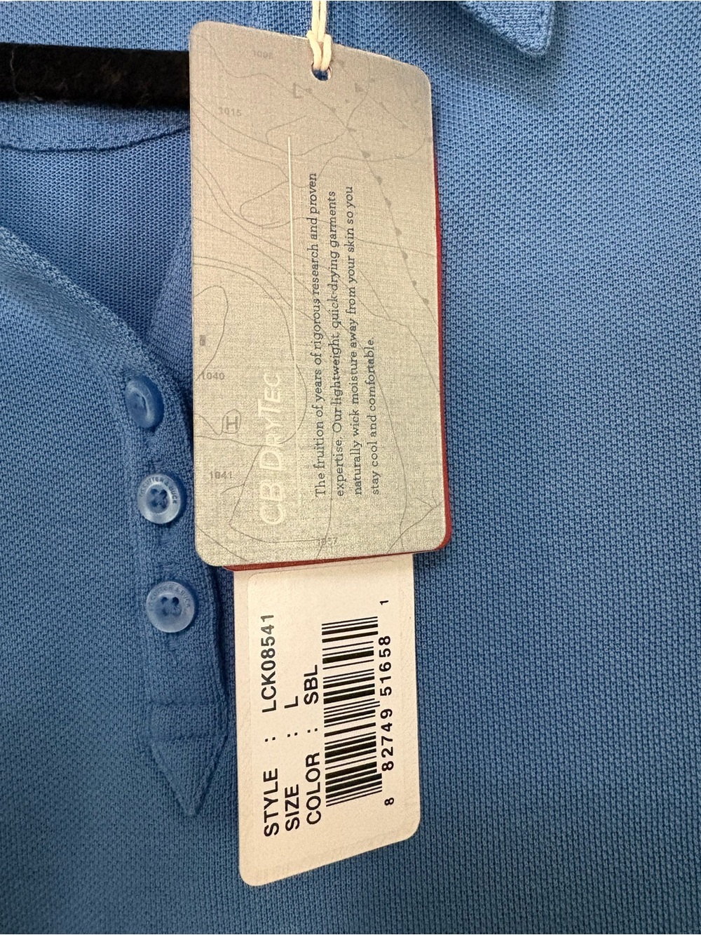Cutter & Buck Women’s Short-Sleeve Golf Polo in Sky Blue. NWT Lot - Picture 6 of 7